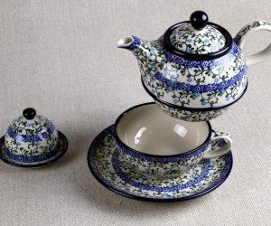 Naczynia z Bolesławca po raz pierwszy z Cepelią na Podlasiu Naczynia z Bolesławca po raz pierwszy z Cepelią na Podlasiu