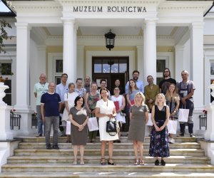 Tłoka ciesielska w Muzeum Rolnictwa w Ciechanowcu Tłoka ciesielska w Muzeum Rolnictwa w Ciechanowcu