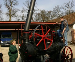 Niecodzienny zabytek w Muzeum Rolnictwa im. ks. Krzysztofa Kluka w Ciechanowcu