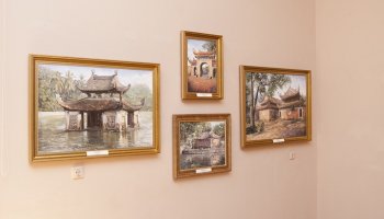 "Z PLENERÓW W MAGICZNYCH ZAKĄTKACH ŚWIATA" WYSTAWA MALARSTWA FRANCISZKA RYSZARDA MAZURKA