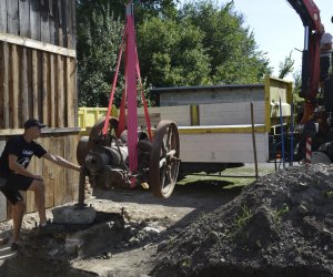 Nowy silnik gazowy w Muzeum Rolnictwa w Ciechanowcu Nowy silnik gazowy w Muzeum Rolnictwa w Ciechanowcu