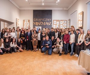 Wernisaż wystawy "Graficzny Miszmasz" - 17. kwietnia 2024 r. Wernisaż wystawy "Graficzny Miszmasz" - 17. kwietnia 2024 r.