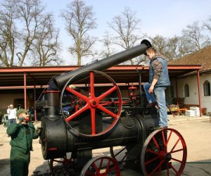 Niecodzienny zabytek w Muzeum Rolnictwa im. ks. Krzysztofa Kluka w Ciechanowcu