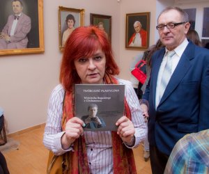 WYSTAWA CZASOWA POD TYTUŁEM "TWÓRCZOŚĆ PLASTYCZNA WOJCIECHA BOGUCKIEGO Z CIECHANOWCA"