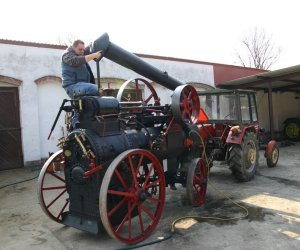 Niecodzienny zabytek w Muzeum Rolnictwa im. ks. Krzysztofa Kluka w Ciechanowcu