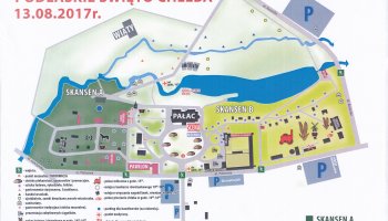 Mapa parkingów i Plan sytuacyjny XVII Podlaskiego Święta Chleba