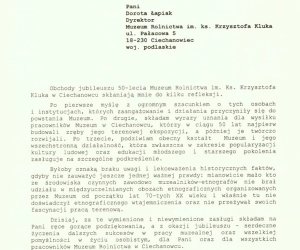 Wspomnień czar - podsumowanie roku jubileuszowego