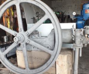 Najstarszy polski silnik stacjonarny w zbiorach Muzeum Rolnictwa