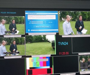 Wizyta TVN24 w naszym Muzeum