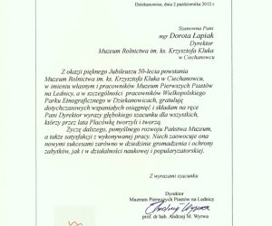 Wspomnień czar - podsumowanie roku jubileuszowego