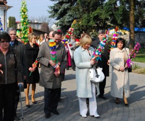 Prezentacja palm na Mszy Świetęj Prezentacja palm na Mszy Świetęj