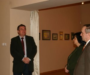 Otwarcie wystawy „Z pastelowego pamiętnika prof. Tomasza Motyla”