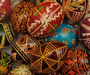 Promocja publikacji pt."Pięćdziesięciolecie Muzeum Rolnictwa im. ks. Krzysztofa Kluka w Ciechanowcu na pisankach w zbiorach Muzeum Pisanki"