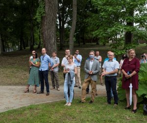 Fotorelacja z podsumowania inwestycji "Remont młyńskiego zbiornika wodnego" połączonego z konferencją "Hydrologiczne uwarunkowania zbiorników wodnych w Województwie Podlaskim"