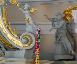 Prezentacja palm na Mszy Świetęj Prezentacja palm na Mszy Świetęj