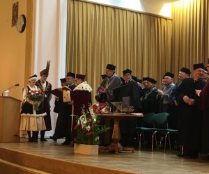 prof. dr hab. inż. Czesław Waszkiewicz z tytułem DOKTORA HONORIS CAUSA prof. dr hab. inż. Czesław Waszkiewicz z tytułem DOKTORA HONORIS CAUSA
