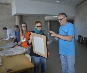 Delegacja pracowników Muzeum Rolnictwa w Ciechanowcu Delegacja pracowników Muzeum Rolnictwa w Ciechanowcu