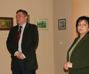 Otwarcie wystawy „Z pastelowego pamiętnika prof. Tomasza Motyla” Otwarcie wystawy „Z pastelowego pamiętnika prof. Tomasza Motyla”