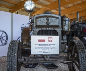 Zbiory muzeum powiększone o kolejny zabytkowy ciągnik - Case 10-18 z 1920 r. Zbiory muzeum powiększone o kolejny zabytkowy ciągnik - Case 10-18 z 1920 r.