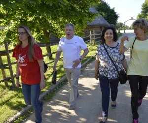Delegacja pracowników Muzeum Rolnictwa w Ciechanowcu z wizytą na Białorusi na zaproszenie Białoruskiego Państwowego Muzeum Architektury i Życia Codziennego w Mińsku