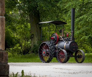 Nietypowa lokomobila w zbiorach Muzeum Rolnictwa w Ciechanowcu Nietypowa lokomobila w zbiorach Muzeum Rolnictwa w Ciechanowcu