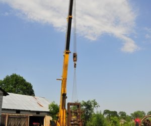 Zabytkowy tartak w Muzeum Zabytkowy tartak w Muzeum