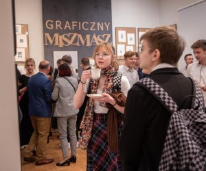 Wernisaż wystawy "Graficzny Miszmasz" - 17. kwietnia 2024 r. Wernisaż wystawy "Graficzny Miszmasz" - 17. kwietnia 2024 r.
