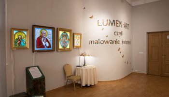 Ostatni dzień wystawy "LUMEN-ART czyli malowanie światłem"