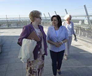 Delegacja pracowników Muzeum Rolnictwa w Ciechanowcu Delegacja pracowników Muzeum Rolnictwa w Ciechanowcu