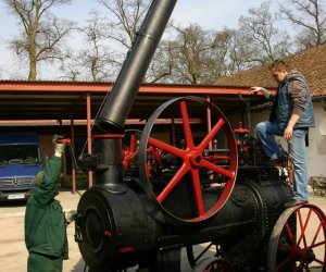 Niecodzienny zabytek w Muzeum Rolnictwa im. ks. Krzysztofa Kluka w Ciechanowcu