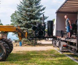 Odrestaurowane silniki stacjonarne w Muzeum Rolnictwa w Ciechanowcu Odrestaurowane silniki stacjonarne w Muzeum Rolnictwa w Ciechanowcu