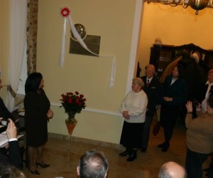 Odsłonięcie Tablicy Pamiątkowej poświęconej Odsłonięcie Tablicy Pamiątkowej poświęconej