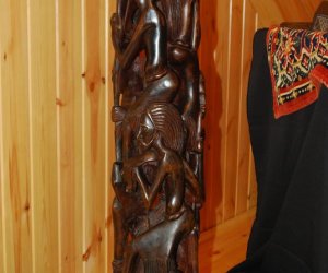 Pamiątki kolonialne "Sztuka czarnego lądu". Pamiątki kolonialne "Sztuka czarnego lądu".