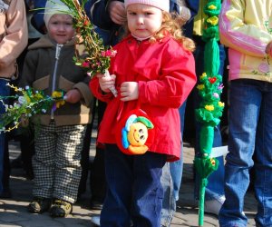 Prezentacja palm na Mszy Świetęj Prezentacja palm na Mszy Świetęj