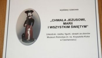 „Chwała Jezusowi, Marii i Wszystkim Świętym”