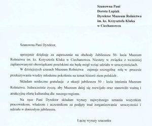 Wspomnień czar - podsumowanie roku jubileuszowego