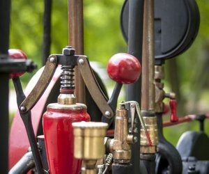 Nietypowa lokomobila w zbiorach Muzeum Rolnictwa w Ciechanowcu Nietypowa lokomobila w zbiorach Muzeum Rolnictwa w Ciechanowcu