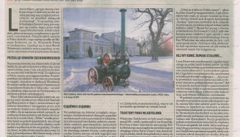 Regionalna Prasa i prof. Adam Dobroński o zbiorach Działu Techniki Rolniczej