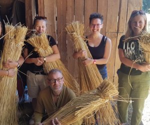 Tłoka ciesielska w Muzeum Rolnictwa w Ciechanowcu Tłoka ciesielska w Muzeum Rolnictwa w Ciechanowcu