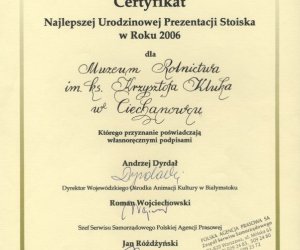 Urodzinowy Mistrz Smaku 2006 r Urodzinowy Mistrz Smaku 2006 r