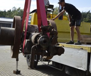 Nowy silnik gazowy w Muzeum Rolnictwa w Ciechanowcu Nowy silnik gazowy w Muzeum Rolnictwa w Ciechanowcu