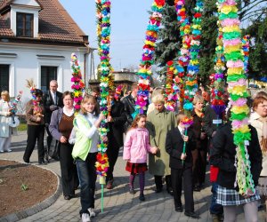 Prezentacja palm na Mszy Świetęj Prezentacja palm na Mszy Świetęj