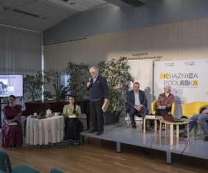 Spotkanie promocyjne w Książnicy Podlaskiej w Białymstoku Spotkanie promocyjne w Książnicy Podlaskiej w Białymstoku