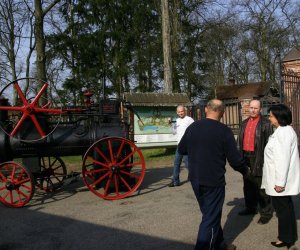Niecodzienny zabytek w Muzeum Rolnictwa im. ks. Krzysztofa Kluka w Ciechanowcu