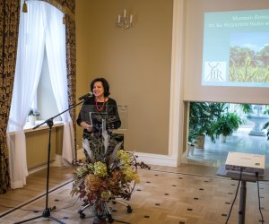 Podsumowanie i prezentacja projektu "Restauracja obiektów zespołu pałacowo-parkowego wraz z konserwacją muzealiów Muzeum Rolnictwa im. ks. Krzysztofa Kluka w Ciechanowcu"