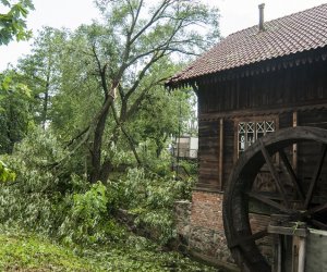 Nawałnica w ciechanowieckim muzeum