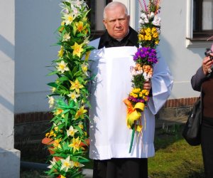 Prezentacja palm na Mszy Świetęj Prezentacja palm na Mszy Świetęj
