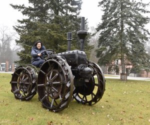 LANZ ACKER-BULLDOG HP 12 KNICKLENKER JUŻ W MUZEUM LANZ ACKER-BULLDOG HP 12 KNICKLENKER JUŻ W MUZEUM