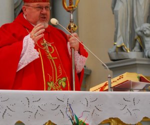 Prezentacja palm na Mszy Świetęj Prezentacja palm na Mszy Świetęj