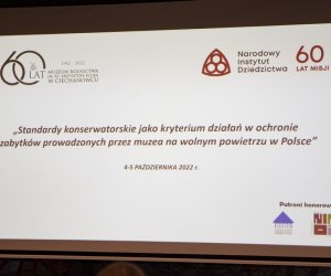 Konferencja naukowa "Standardy konserwatorskie jako kryterium działań w ochronie zabytków prowadzonych przez muzea na wolym powietrzu w Polsce" - 4-5 października 2022 r. Konferencja naukowa "Standardy konserwatorskie jako kryterium działań w ochronie zabytków prowadzonych przez muzea na wolym powietrzu w Polsce" - 4-5 października 2022 r.